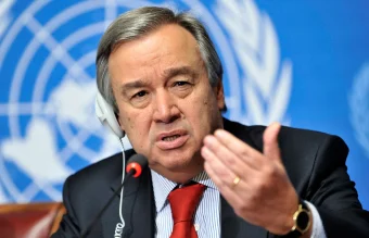 El portugués Guterres.