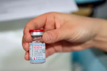 Vacuna contra el coronavirus de Moderna.