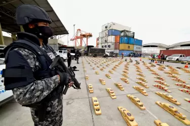 Tráfico de droga en Ecuador.