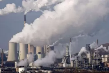 La emisión de dioxido de carbono llegó a niveles récord en 2021.