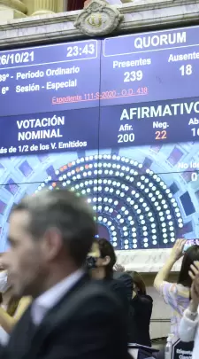 Diputados sancionó la ley de Etiquetado Frontal  con 200 votos afirmativos