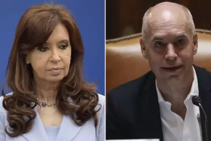 Cristina Fernández de Kirchner y Horacio Rodríguez Larreta.