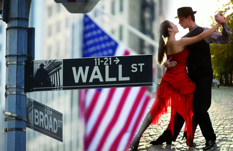 Tango argentino y Wall Street.
