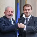 Lula, en modo candidato por Europa: se reunió con Macron