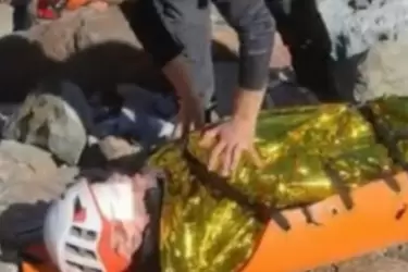 El turista israelí contó cómo sobrevivió 24 horas tras caer en la grieta de un g