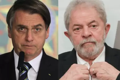 Jair Bolsonaro y Lula Da Silva