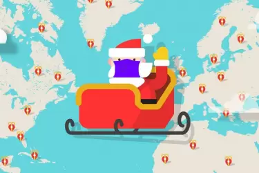 Santa Tracker, la plataforma de Google que permite ver la ruta de Papá Noel