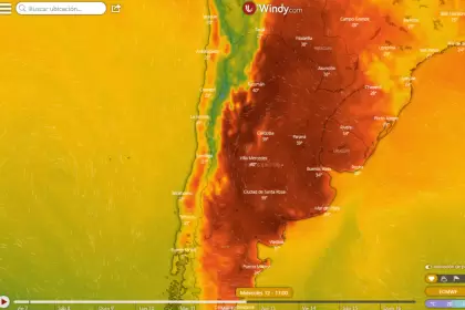 Ola de calor extremo en la Argentina para la prxima semana: ser la zona ms calurosa del planeta