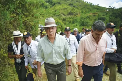 La cruda descripción de Juan Manuel Santos: "Seguimos nadando en coca"