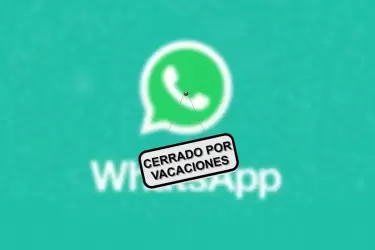 Whatsapp modo vacaciones