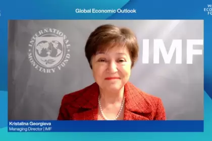 Georgieva se mostró alarmada sobre el impacto negativo de una suba de tasas de E