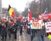 Protestas en Bélgica