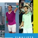 Final del Australian Open: cuándo juegan Nadal y Medvedev