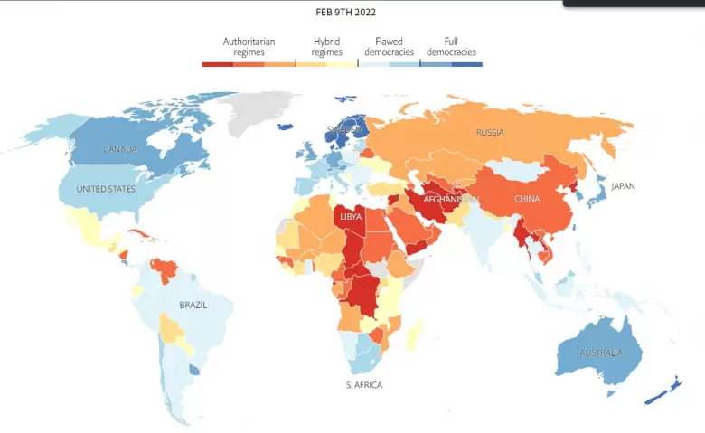 Democracy Index de EIU