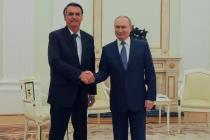 Jair Bolsonaro se reunió con el solicitado Vladimir Putin