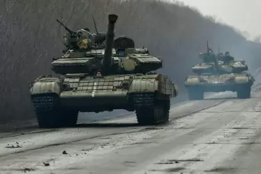 "Ahora podemos decir que las tropas rusas han comenzado la batalla por el Donbass", sentenció el presidente ucraniano Volodimir Zelenski.