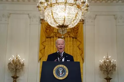 Joe Biden anunció sanciones contra Rusia por la invasión de Ucrania.