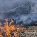 Se mantienen activos al menos diez incendios en Corrientes a pesar de las lluvias