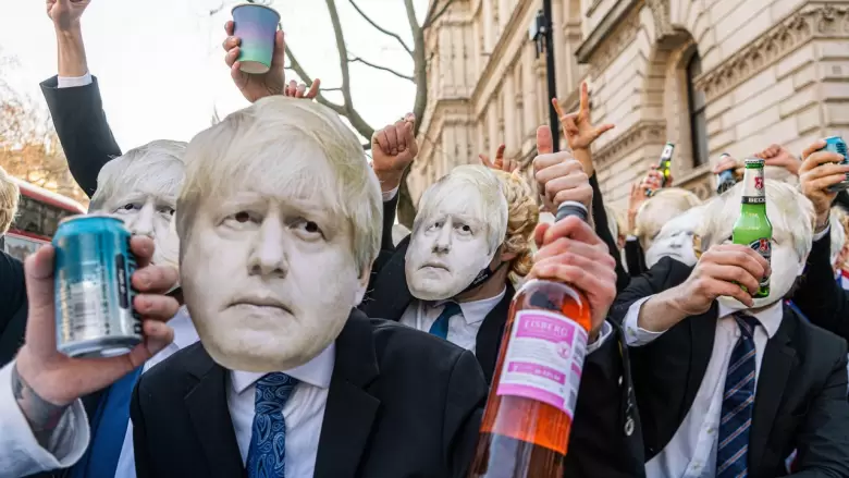 El partygate complica al primer ministro Boris Johnson