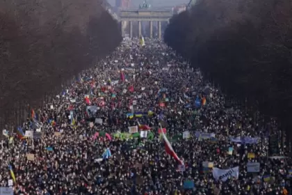 Casi 6.000 detenidos en Rusia y protestas masivas en toda Europa
