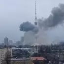 Rusia atac una torre de televisin en la capital ucraniana: provoc 5 muertes