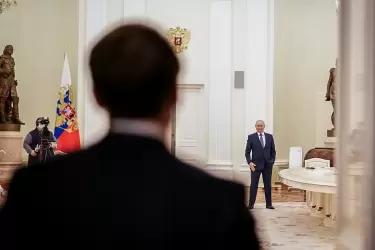 Macron habló otra vez con Putin durante 90 minutos: "Lo peor está por venir"