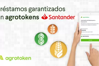 Agrotoken y Santander