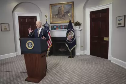 Joe Biden anunció más sanciones contra Rusia por la invasión de Ucrania.