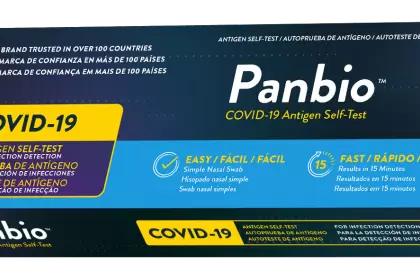 Panbio COVID -19 Antigen Self-Test es una de las pruebas rpidas de antgenos ms utilizadas en el mundo