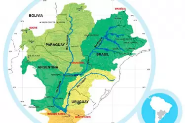 “Prevalece una condición general de niveles en aguas bajas en el tramo argentino del río Paraná", dijo el INA