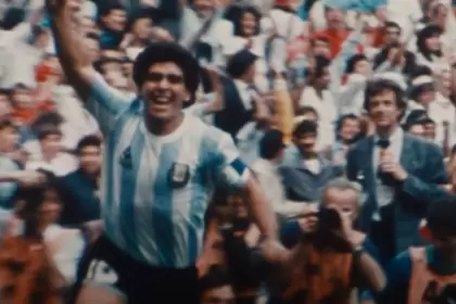 Maradona y su aparición en el primer video que difundió la FIFA para el Mundial Qatar 2022.