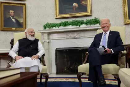 Joe Biden se reunirá de manera virtual con su homólogo indio, Narendra Modi.