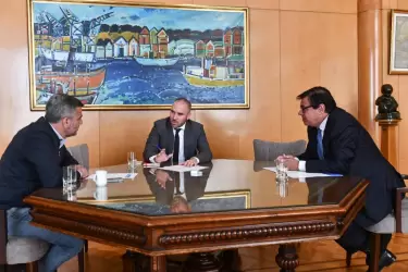 Guzmán repasó las medidas con Zavaleta y Moroni