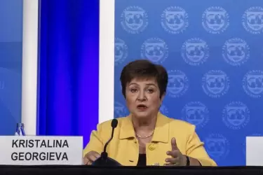 La titular del Fondo Monetario Internacional (FMI), Kristalina Georgieva.