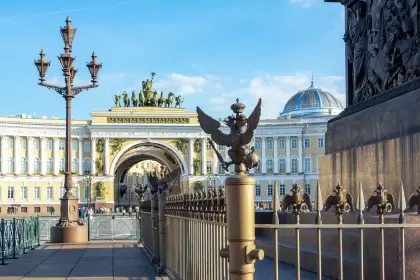 La Plaza del Palacio de San Petersburgo.