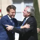 Alberto Fernández, tras reunirse con Macron: "El mundo precisa más proteínas, no más misiles"