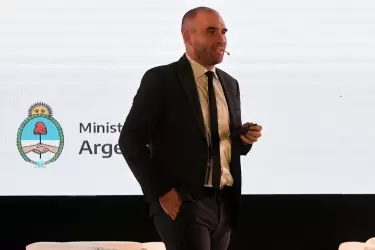 Martín Guzmán en el encuentro anual de la Asociación Empresaria Argentina (AEA).