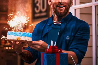 El crack rosarino Lionel Messi cumple 35 años hoy