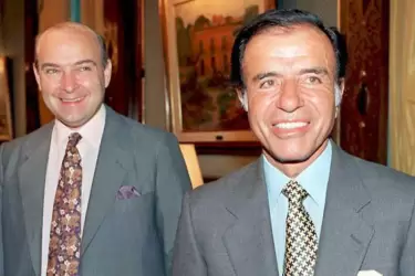 Cavallo contó con el sólido respaldo político del presidente Menem.