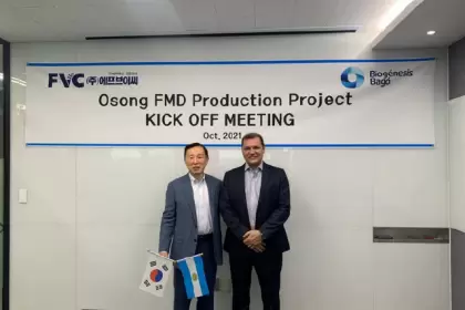 La planta industrial, ubicada en la localidad coreana de Osong, producirá hasta 100 millones de dosis anuales.