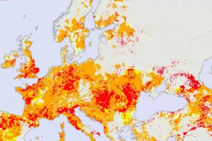 Se espera que muchos países europeos vean condiciones secas continuas en agosto y septiembre.