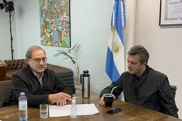 Jorge Argüello se reunió con Sergio Massa