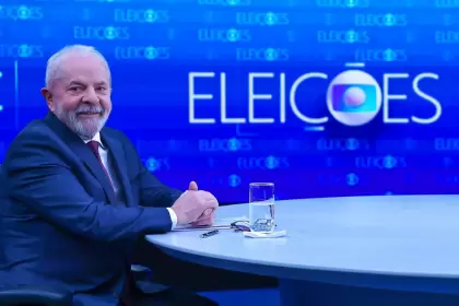 Lula reapareció ayer en el prime time de O Globo