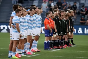 Argentina encabeza junto a Australia las posiciones del Rugby Championship con 9 puntos.