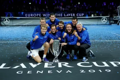 Federer y Nadal fueron campeones en 2019, junto al equipo de Europa