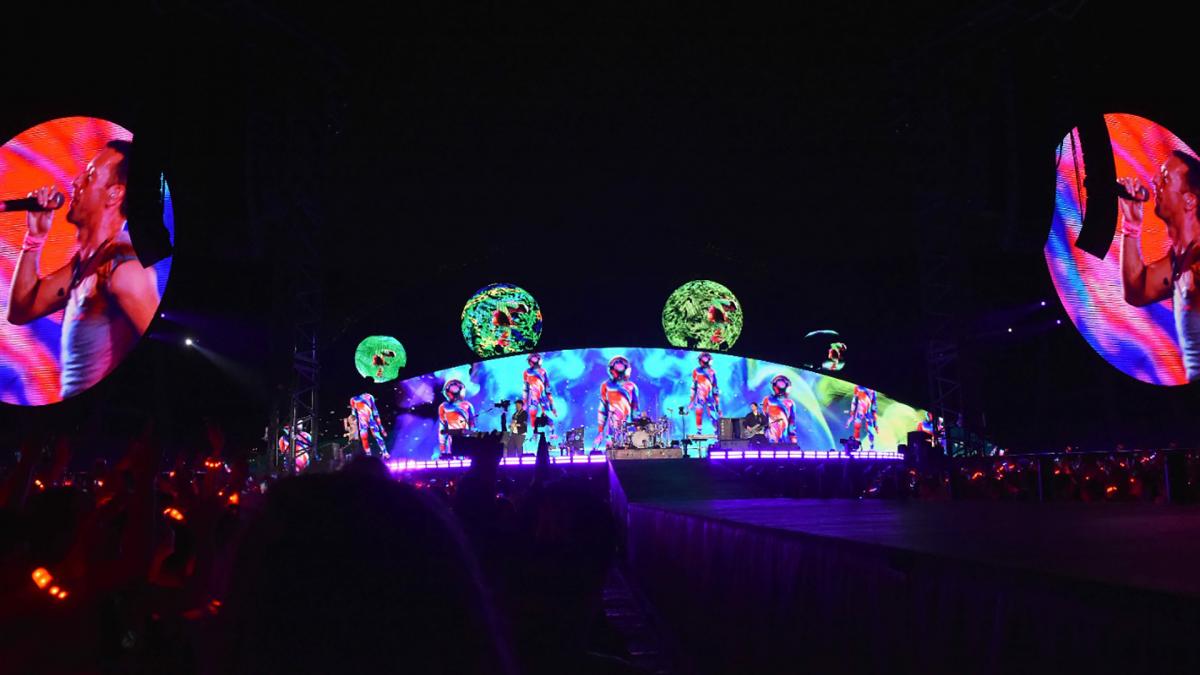 Coldplay deslumbró con "De Música Ligera" de Soda Stereo en su primera noche en River