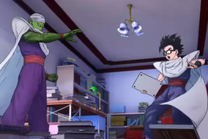 Picollo y Goham, en una escena memorable de "Dragon Ball Super: Super Hero"
