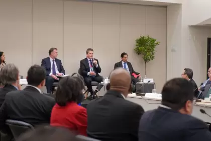 Sergio Massa participó del conversatorio de Ministros de Finanzas organizado por el Banco Interamericano de Desarrollo