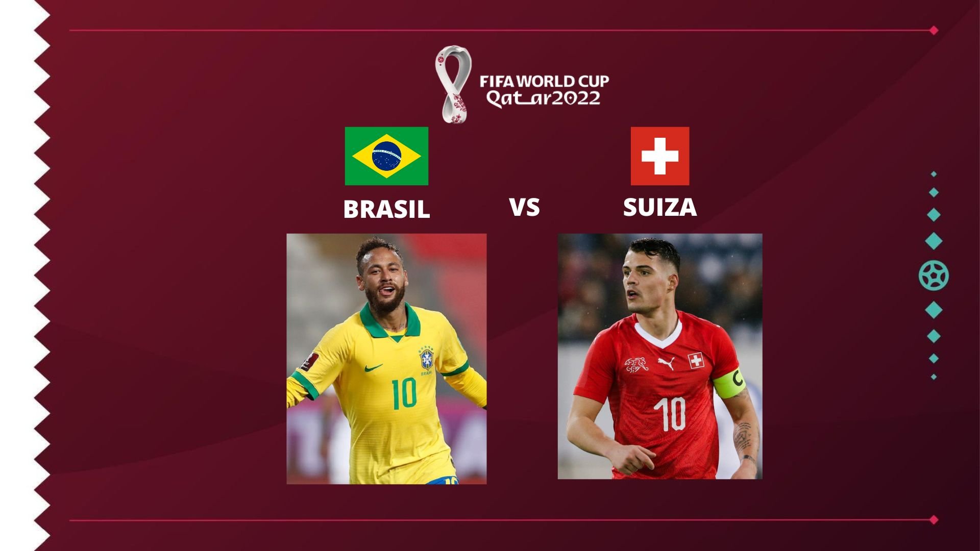 Brasil vs Suiza: día, horario, TV en VIVO y streaming GRATIS