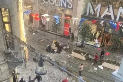 Una explosión en la popular avenida peatonal Istiklal de Estambul el domingo dejó muertos y heridos